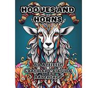 Hooves and Horns: An Artistic Goatman Coloring Adventure