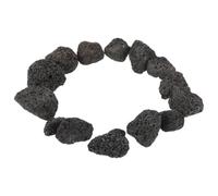 HOOWIFFY 1 Bag Natural Black Volcanic Stone Decorative Rocks for Aquarium Decoration and Freshwater Fish Tanks, Odor Absorption Feature, Suitable for Potted Plant Decoration and Aquarium