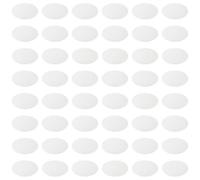 HOOWIFFY 100pcs Birdcage Liners Parrot Cage Bottom Liners round Absorbent Nonwovens Disposable Cushions Resistant to Breaking White for Pet Bird Supplies