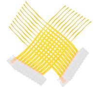 HOOWIFFY 100pcs Reusable Veggie Pouches Potato Bags Mesh Produce Bags with Large Storage Capacity and Portable Pe Design for Kitchen Fruit and Vegetable Storage