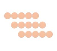 HOOWIFFY 15pcs Makeup Powder Puff Small Rounded Pure Cotton Face Cosmetic Puff Soft Sturdy Not Easy to Deform for Daily Life