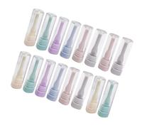 HOOWIFFY 16pcs Silicone Contact Lens Suction Cup Remover Tool with Ergonomic Design for Hard Lens Removal, Versatile Application and No Direct Contact, for Home and Emergency Random Color