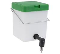 HOOWIFFY 1pc Automatic Rabbit Water Feeder Easy Install Stable Handle Pet Water Box Safe Eco-friendly White Suitable for Cage Use Bunny Supplies Random Color
