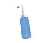 HOOWIFFY 2 Nozzles 500ml Nasal Cavity Cleaning Tool Nose Wash Creative Appearance Easy to Use One-button Control for Adults Home Nasal Rinse