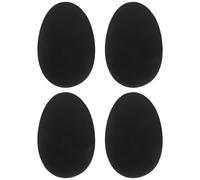 HOOWIFFY 2 Pairs Reusable Men Chest Muscle Pads Silicone Self-Adhesive Fake Muscle Inserts Comfortable All-Day Wear Non-Woven Fabric Invisible Chest Enhancers for Daily Outfit Change
