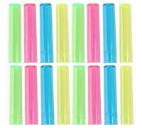 HOOWIFFY 200pcs Pencil Tip Protectors Pencil Protective Caps Plastic Lightweight Assorted Colour Home Office Use Random Color