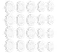 HOOWIFFY 20pcs Stopper Silicone Seal Round Classic Stylish Multipurpose Application Versatile Fit for Home Decor Savings Container Ceramic Piggy Bank