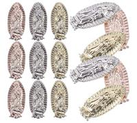 HOOWIFFY 20pcs Virgin Mary Nail Charms Metal Alloy Small Religious Nail Accessories for Women Practical and Decorative Studs and Crafts