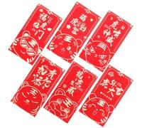 HOOWIFFY 24pcs Creative Tiger Year Red Envelopes Thickened Cartoon Foil Stamped Red Packets for Chinese Year Weddings Birthdays Lucky Money Gift Bags for Spring Festival