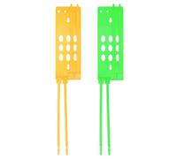 HOOWIFFY 2pcs Pigeon Foot Ring Storage Rack Pigeon Leg Ring Rack Can Be Hung on The Wall Simple Plastic for Poultry Operations Management Homing Racing