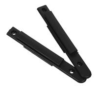 HOOWIFFY 2Pcs Retractable Safety Belt Receiver with Handle, Universal Stanchions Barrier Belt Clip Accessory for Crowd Control, Sturdy Rope Barrier Replacement Parts for Industrial Use