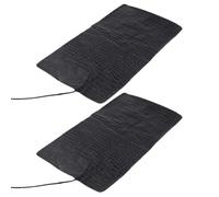 HOOWIFFY 2pcs USB Powered Heating Pad Mode Heated Mat for Dog Cold Mat Adjustable Temperature for Hermit Crab Tank Heater and Camping