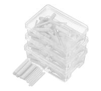 HOOWIFFY 3 Box Multi-function Eraser Pen Refills Replacement Tips for Electric Erasers, White Tpr Material, Compact and Portable Design, for Precise Erasure on Pencils and Pencils