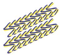 HOOWIFFY 30pcs Running Medal Award Lanyards Medal Ribbons Polyester Neck Ribbon with Fast and Secure Attachment Versatile Usage for Academic Contests