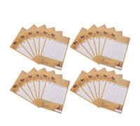 HOOWIFFY 30pcs Wine Tasting Party Cards for Efficient Feedback Collection and Data-driven Insights, Elegant Paper Score Sheets with Versatile Design, for Wine Lovers at Competitions