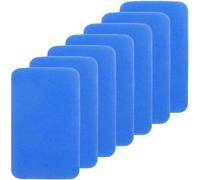 HOOWIFFY 36pcs Portable Blue Eva Felt Cloth Dry Erase Erasers for Classroom and Office Use, Lightweight Square Whiteboard Erasers Simple Design that Will Not Hurt The Whiteboard Surface
