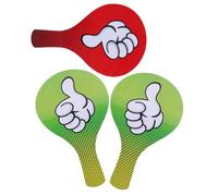 HOOWIFFY 3pcs Double Sided Thumbs up Thumbs Down Yes No Paddles Made of PVC for Classroom Voting Tools and Event Supplies Suitable for Teachers and Students