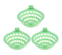 HOOWIFFY 3pcs Plastic Bird Nest Bird Nesting Bowl Pigeon Egg Hatching Nest Quail Breeding Bowl for Breeding Indoor Outdoor Use