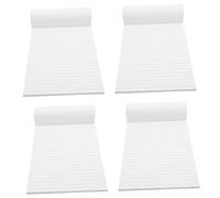 HOOWIFFY 4Pcs A5 Tear-Off Notepads Portable Pocket Size Memo Pads for Meeting Records and To-Do Lists, Multipurpose Writing Pads for Students and Office Use