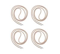 HOOWIFFY 4pcs Rhinestone Shoelaces 120cm Light Gold Crystal Decorative | Fashionable Style Update, for Sports Shoes and Hoodies, Bright Finish, Easy to Clean, Female Sneaker Lovers
