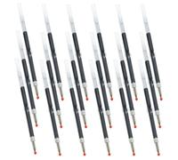 HOOWIFFY 50pcs Beadable Pens Refills Gel Pen Refills 4.5x0.7x0.7inch Easy to Replace Protective Tip Cover Smooth Writing for Students and Professionals