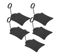 HOOWIFFY 5Pcs Metal Label Holder Reusable Price Clamp Multifunctional Non-Perishable Food Label Clip for Supermarket and Pharmacy