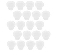 HOOWIFFY 60pcs Plastic Diffuser Bottle Plugs with Pre-opened Central Hole and Integrated Tight Outer Ring Replacement Aroma Diffuser Stoppers for Fragrance Bottles in DIY Home Scent