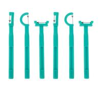 HOOWIFFY 6pcs Tongue Tip Lateralization Tongue Tip Exerciser Plastic Stainless Steel Speech Rehabilitation Improving Articulation Home Professional Speech Therapy Settings for Oral Motor