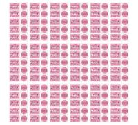 HOOWIFFY Adhesive Warning Labels Rectangular Round Shapes 50 Sheets Fragile Shipping Labels Coated Adhesive Stickers Easy to Carry for Packaging and Cargo Transportation