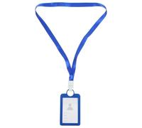 HOOWIFFY and Lightweight Construction Id Card Holder Silicone with Window Design Suitable for Library Cards for Employees and Factory Workers