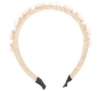 HOOWIFFY Baroque Made and Easy Hemp to Put of Rope Take Plastic Shell Headband Wide Retro Hairband Christmas for Parties Events