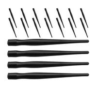 HOOWIFFY Black Plastic Comic Pen Holder with Ergonomic Design for Smooth Line Control, for Calligraphy Enthusiasts and Comic Artists in Studios or Home Environments