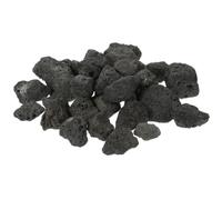 HOOWIFFY Black Volcanic Stone Diffuser 400g Bag Natural Fire Rocks for Aquarium and Essential Oil Diffuser, Versatile Black Landscaping Rocks for Indoor Plants and Office Decor