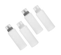 HOOWIFFY Bottles Scale Material for Squeeze and Condiment Kitchen 4pcs 350ml Sauce Squeezing with Easy to Good Sealing Effect, White Pp and Pe Salad Dressing