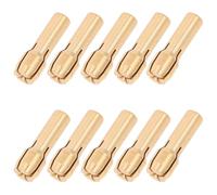 HOOWIFFY Brass Rotary Tool Collet Chuck Set Stable Grip with Four Jaw Chuck Design 10pcs and Easy Installation for Precision Crafting and Hobby Projects