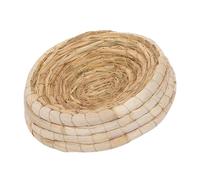 HOOWIFFY Breeding Nest Pigeon Nest Not Easy to Break Not Easy to Deform Straw Material Simple and Generous Style Suitable for Pets under 2 Kg Whole Year Use for Birds and Pets Random Color