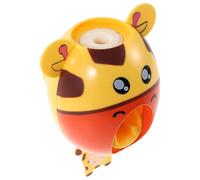 HOOWIFFY Cartoon Animal Automatic Toothpaste Dispenser with Adhesive Wall Mount Lightweight Abs Tube Squeezer for Bathroom No Drilling Installation Space-Saving Organizer for Adults