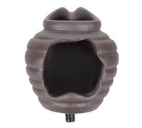 HOOWIFFY Ceramic Jar Water Fountain and Userfriendly Spout with Circulating Water System Rustic Vintage Pottery Fountain Pot for Indoor and Outdoor Use in Backyard or Living Room Decor