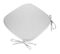 HOOWIFFY Dining Chair Pad with Slow Rebound Sponge and Non-slip Fine Jute Material, Square Shape Height Booster Cushion for Dining, for Eating Dinner with Family
