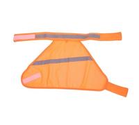 HOOWIFFY Dog Reflective Security Vest 5 Pcs Breathable High Visibility Polyester Lightweight Adjustable Safety Vest for Running Hiking