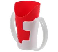 HOOWIFFY Drinking Cups for Elderly Plastic Nosey Cup with U-Shaped Cutout Pp Lightweight for Daily Use Dishwasher Safe