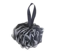 HOOWIFFY Exfoliating Shower 2pcs with Hanging Rope Mesh Bath with Bamboo Charcoal and Pe Material Soft and Sturdy Bath Loofah Sponge for Home and Hotel Use