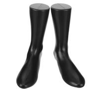HOOWIFFY Foot Mannequin Sock Holder Plastic for Adult Women, Non-Deforming Shoe Support, Practical and Portable for Retail and Home Use