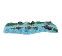 HOOWIFFY Garden Micro Stone Road Walkway Stone for Garden Miniature Resin Pathway Ornament with Weather Resistant Rustic Appearance Design for Scene Layout