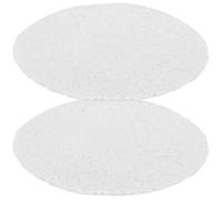 HOOWIFFY Gentle Makeup Remover Face Cloths Made from Fibre, White Soft Pads That Do Not Cause Irritation, for Daily Facial Cleansing and Suitable for Professional Makeup Artists