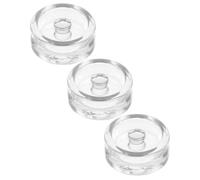 HOOWIFFY Glass Fermentation Weights Pickling Jar Weights 3pcs for Jars, Lightweight and Reusable for Home Kitchen Fermenting and Preserving