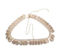 HOOWIFFY Golden Metal Headband with Decorative Chain Tassels, Bohemian Egyptian Style Hair Accessory for Special Occasions and Festivals, Versatile Styling Options for Women