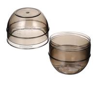HOOWIFFY Hair Dye Mixing Bowl with Double Scale 200ml Hair Color Shaker Cup for Salon and DIY Tint Mixer with Lid