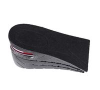HOOWIFFY High Increase Insoles Unisex Height Increasing Shoe Pads Portable Shockproof PVC and TPU Material, Invisible Adjustable Heel Cushion Insole for Comfortable Inner Heightening