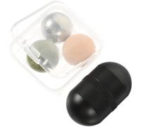 HOOWIFFY Jade Rolling Massager Face Massage Roller with Aluminum Alloy Metal Shell and Dark Green Jade Bead for Daily Facial Skin Care to Skin Tension